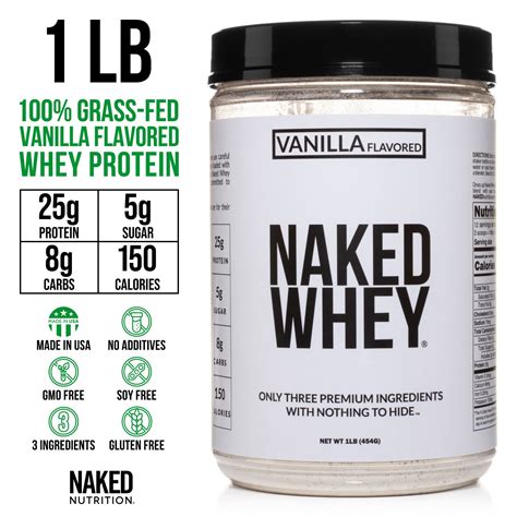 nude whey|Naked Whey 1Lb